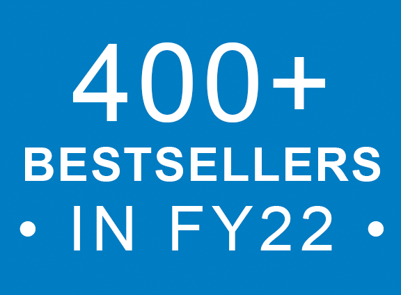 400+ Bestsellers in FY22