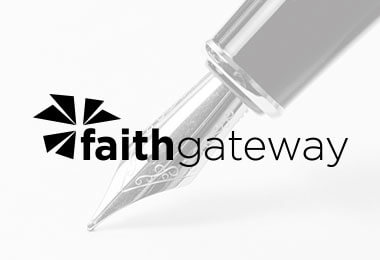 FaithGateway black and white logo